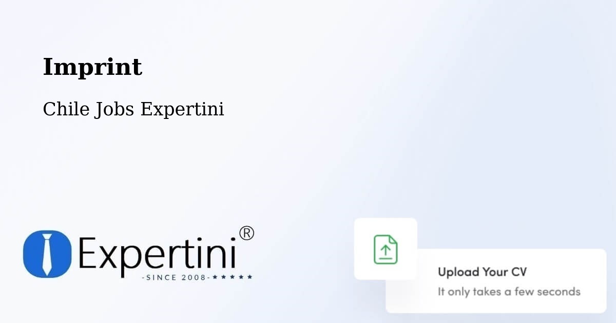 Imprint – Coronel - Chile Jobs Expertini