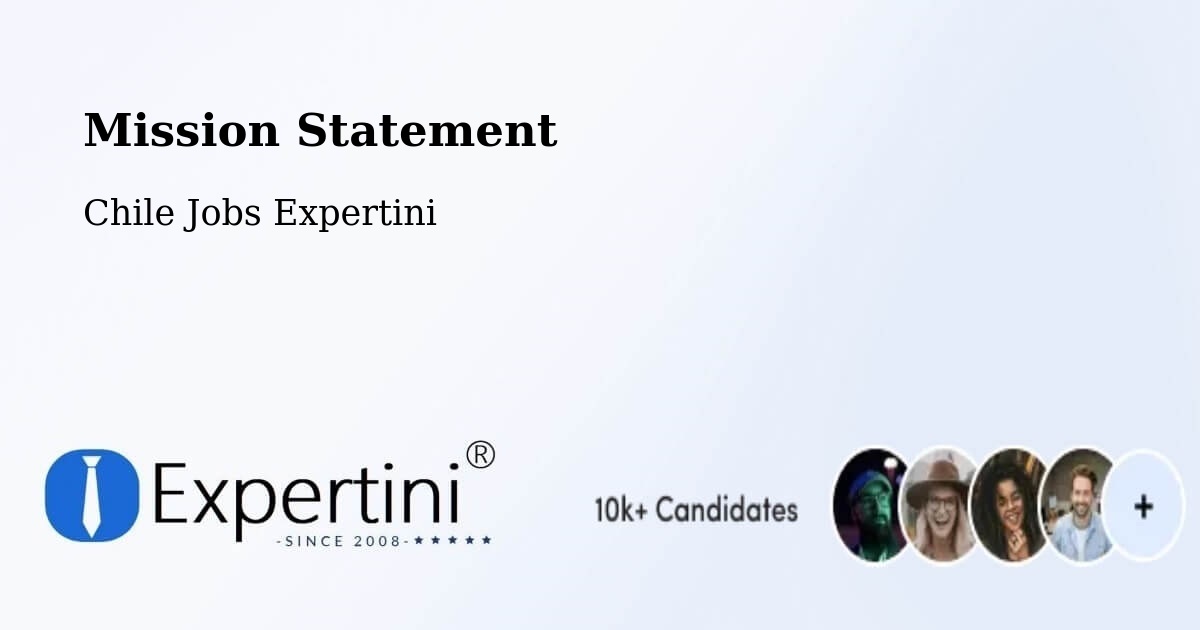 Corporate Mission – Coronel - Chile Jobs Expertini